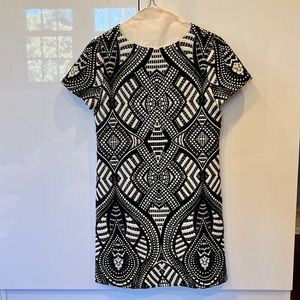 Alice + Olivia Black and White Dress